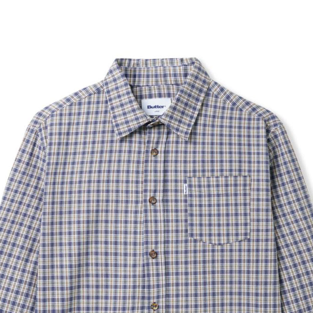 Bug Out L/S Shirt 長袖 チェック シャツ