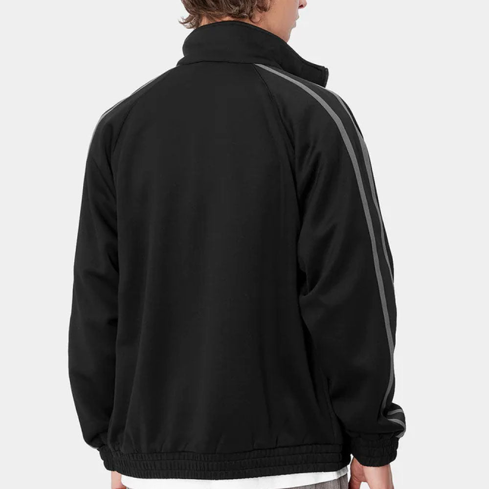 Bolan Jacket Jersey Black / Graphite ポリ コットン ジャケット ジャージー Setup