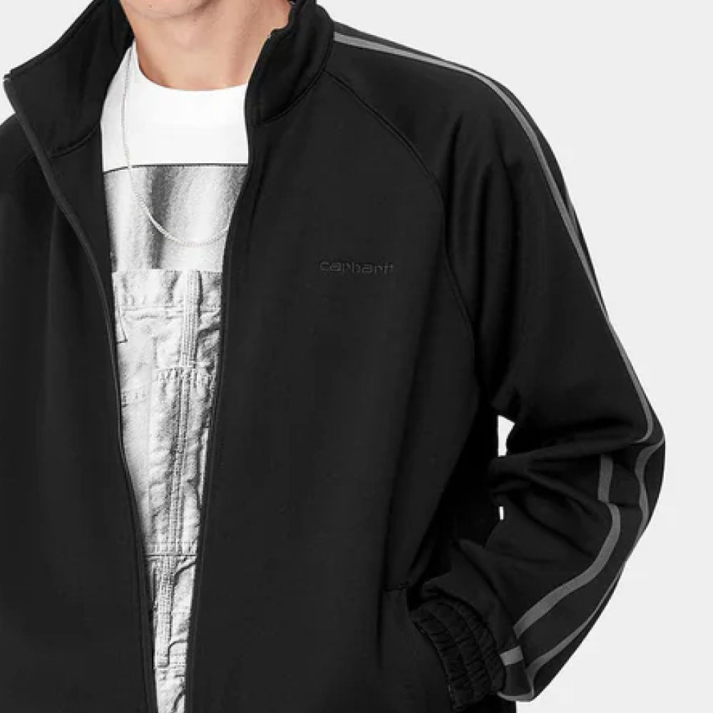 Bolan Jacket Jersey Black / Graphite ポリ コットン ジャケット ジャージー Setup