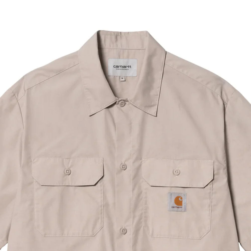 Craft S/S Shirts Dusky BEG 半袖 クラフト ポリコットン ワーク シャツ