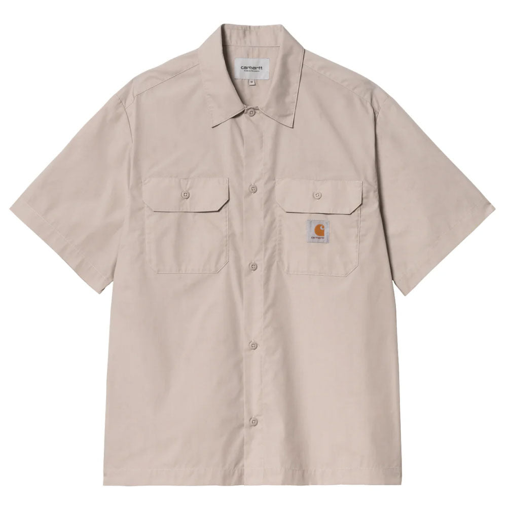 Craft S/S Shirts Dusky BEG 半袖 クラフト ポリコットン ワーク シャツ