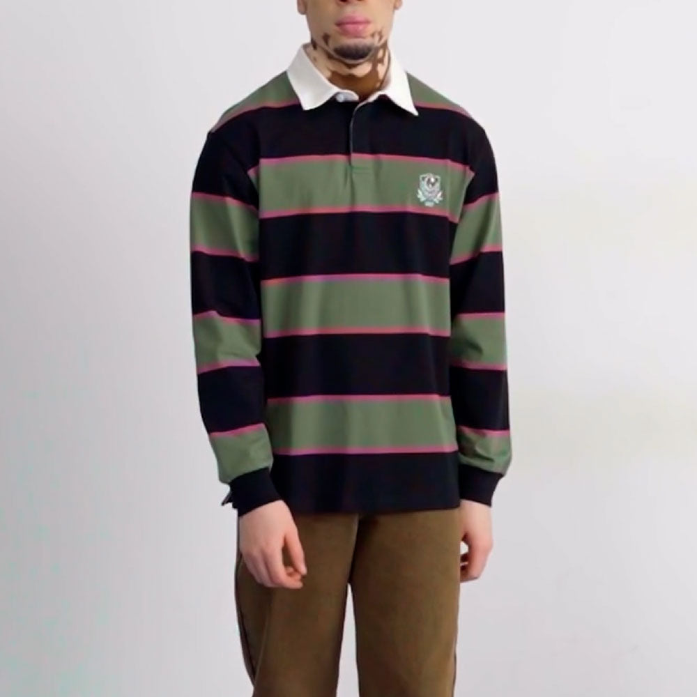 Wilt L/S Rugby Shirt ボーダー 長袖 ラグビー シャツ