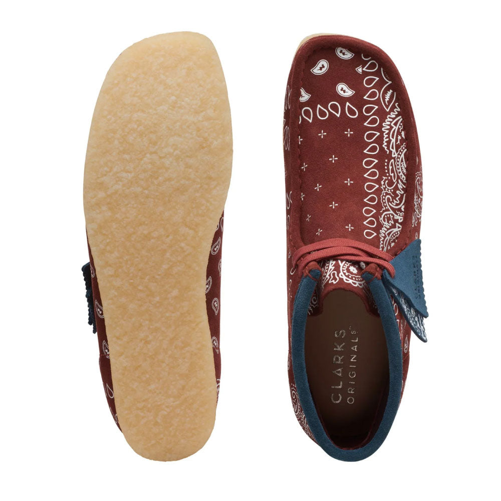 Wallabee Brick Paisley オリジナルズ ワラビー ペイズリー ブリック スエード メンズ