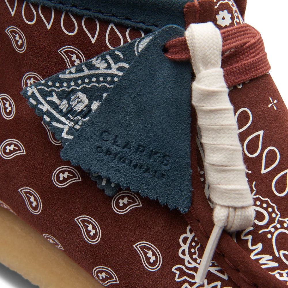 Wallabee Brick Paisley オリジナルズ ワラビー ペイズリー ブリック スエード メンズ