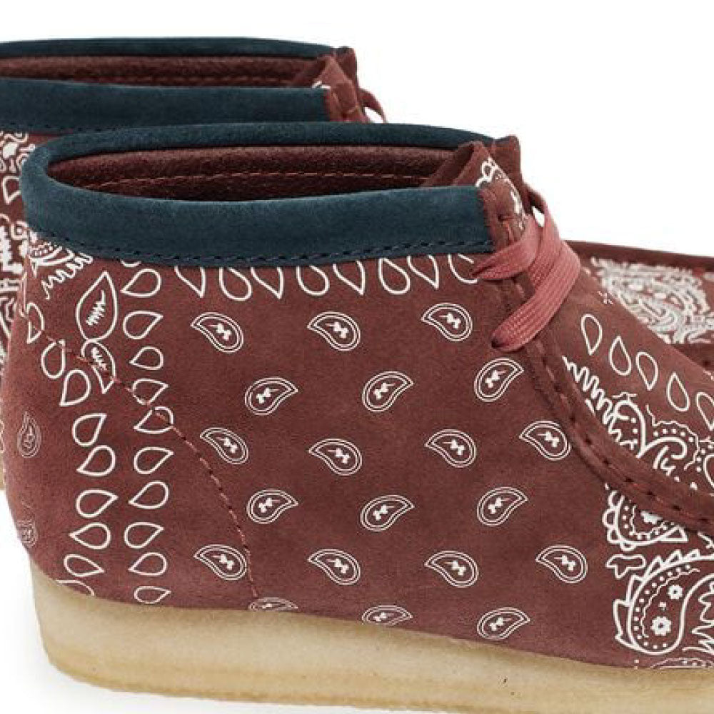 Wallabee Brick Paisley オリジナルズ ワラビー ペイズリー ブリック スエード メンズ
