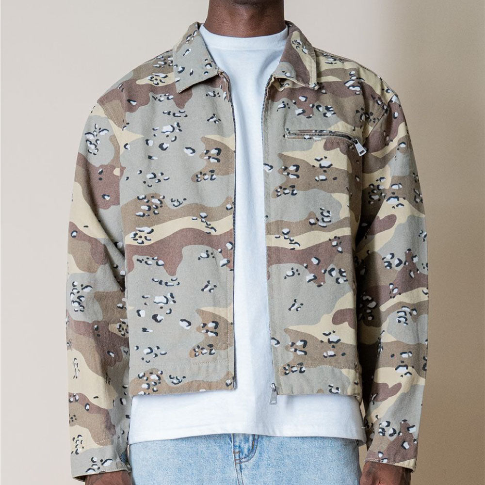 Desert Camo Canvas Cotton Jacket デザート カモ キャンバス ジャケット
