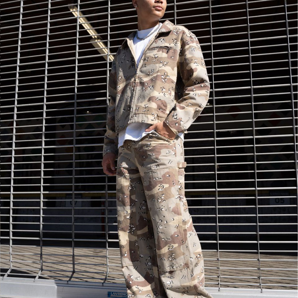 Desert Camo Canvas Cotton Jacket デザート カモ キャンバス ジャケット
