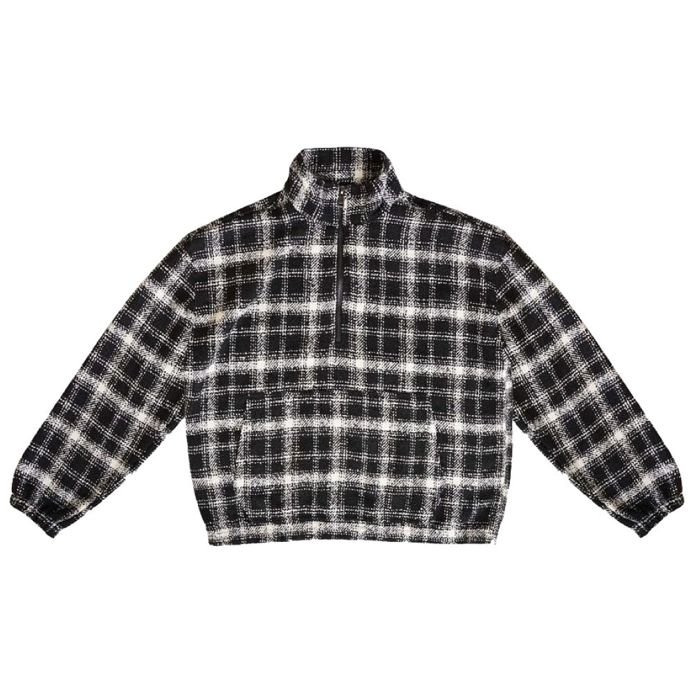 Half Zip Pullover Flannel Shirt ハーフ ジップ プルオーバー ヘビー フランネル シャツ