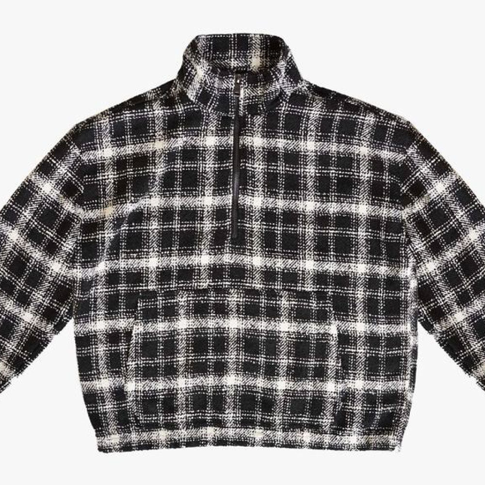 Half Zip Pullover Flannel Shirt ハーフ ジップ プルオーバー ヘビー フランネル シャツ