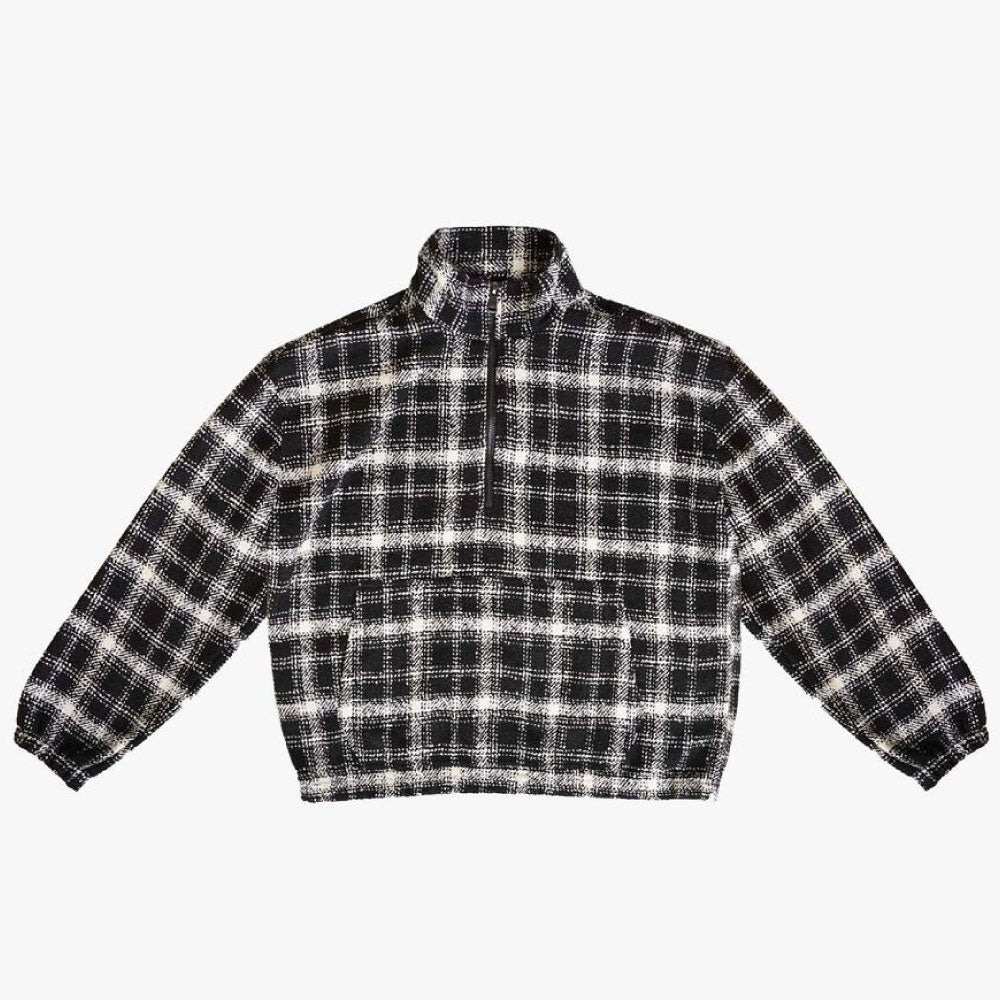 Half Zip Pullover Flannel Shirt ハーフ ジップ プルオーバー ヘビー フランネル シャツ