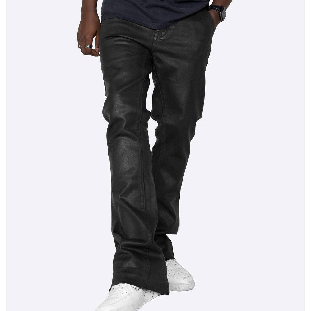 Mackey Flare Pants コーティング フレア パンツ