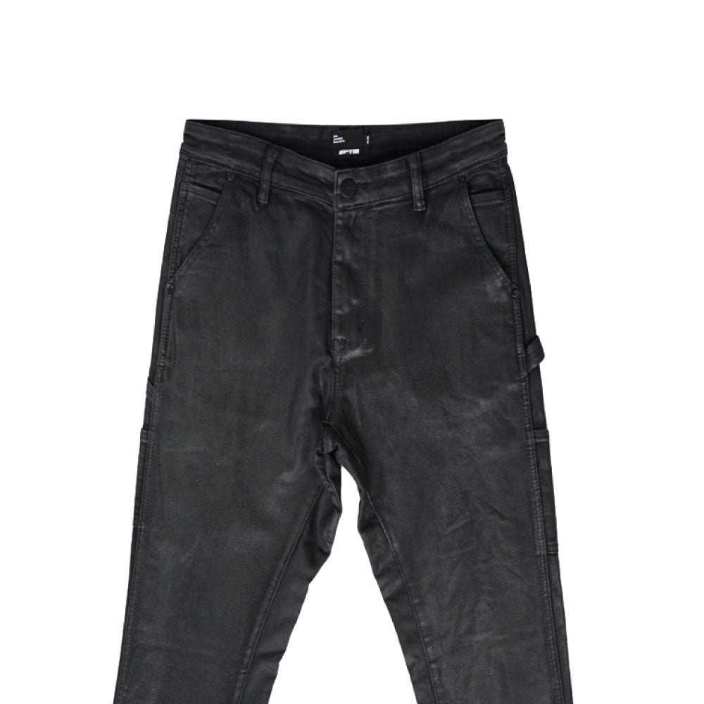 Mackey Flare Pants コーティング フレア パンツ