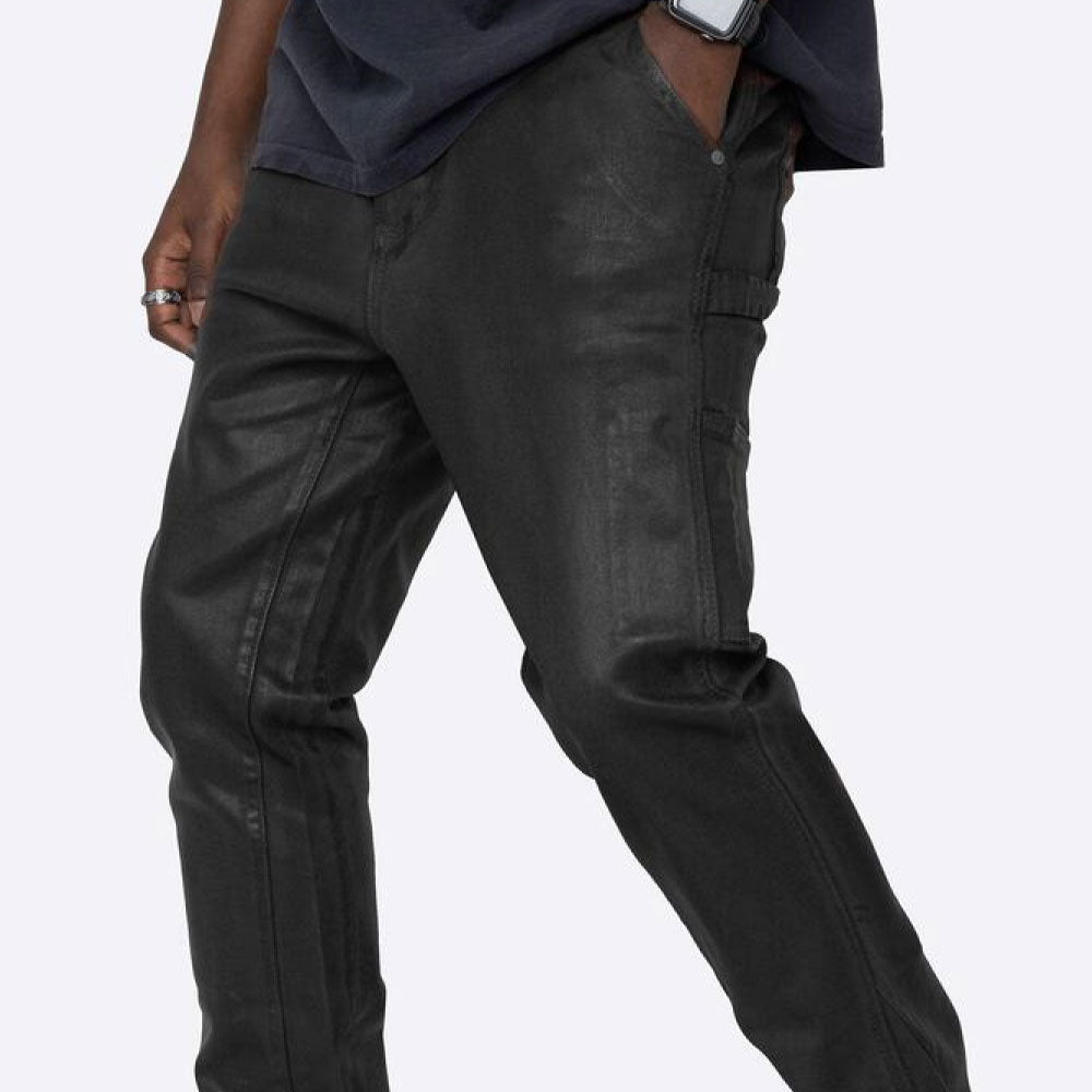 Mackey Flare Pants コーティング フレア パンツ