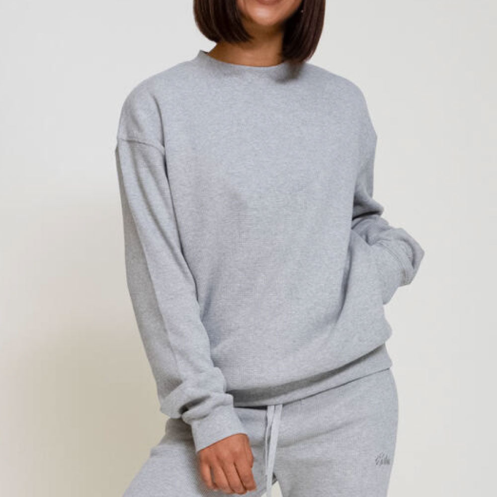Heavy Weight Thermal Sweat Shirt GRY ヘビー ウェイト サーマル スウェット シャツ