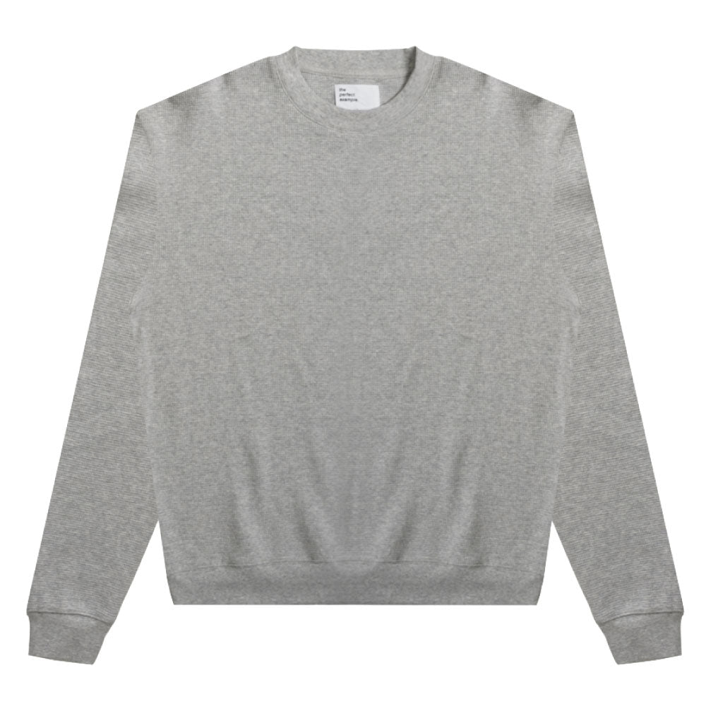 Heavy Weight Thermal Sweat Shirt GRY ヘビー ウェイト サーマル スウェット シャツ