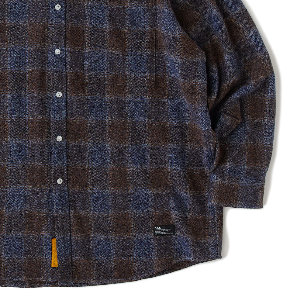GIGAHEATHER Tartan Flannel Check Shirts BLU タータン チェック ネルシャツ チェック シャツ