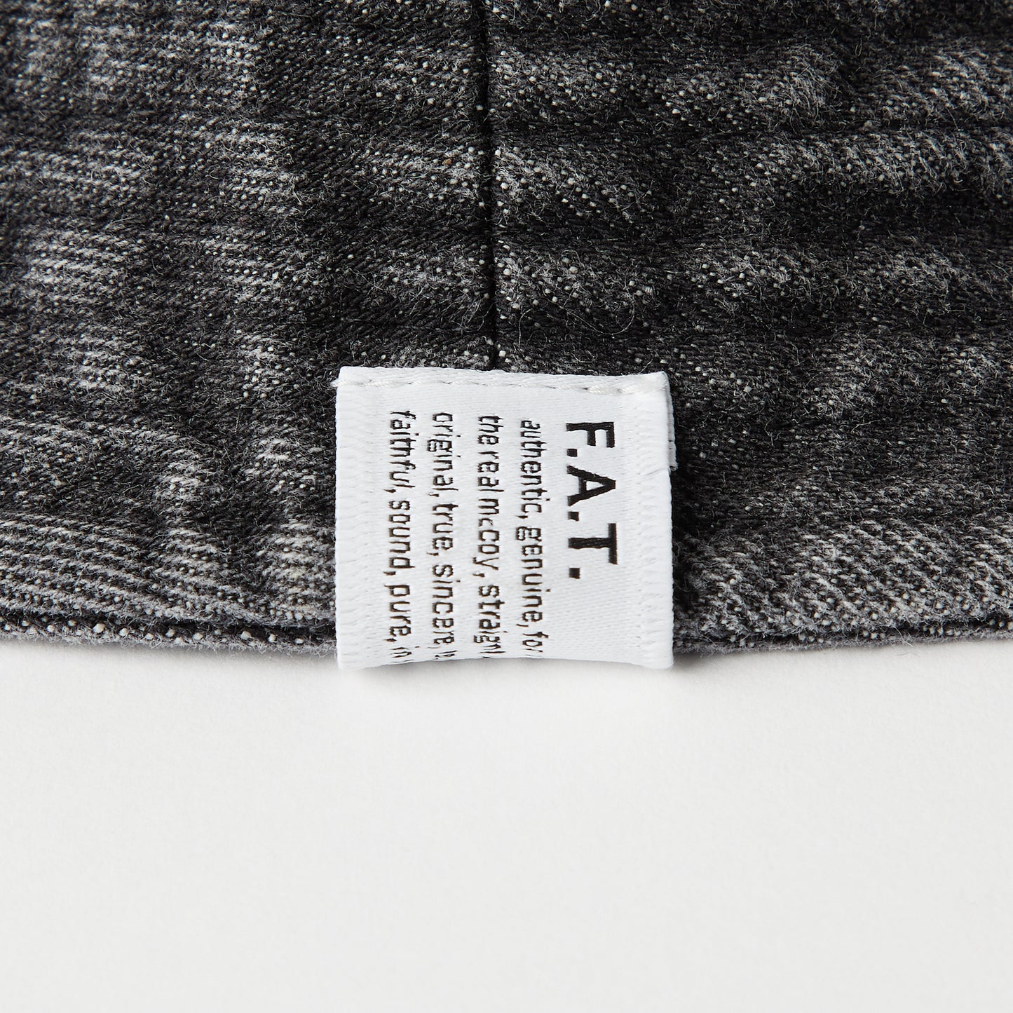 NICOL Military Denim Hat Washed BLU ミリタリー 6パネル デニム ハット 帽子