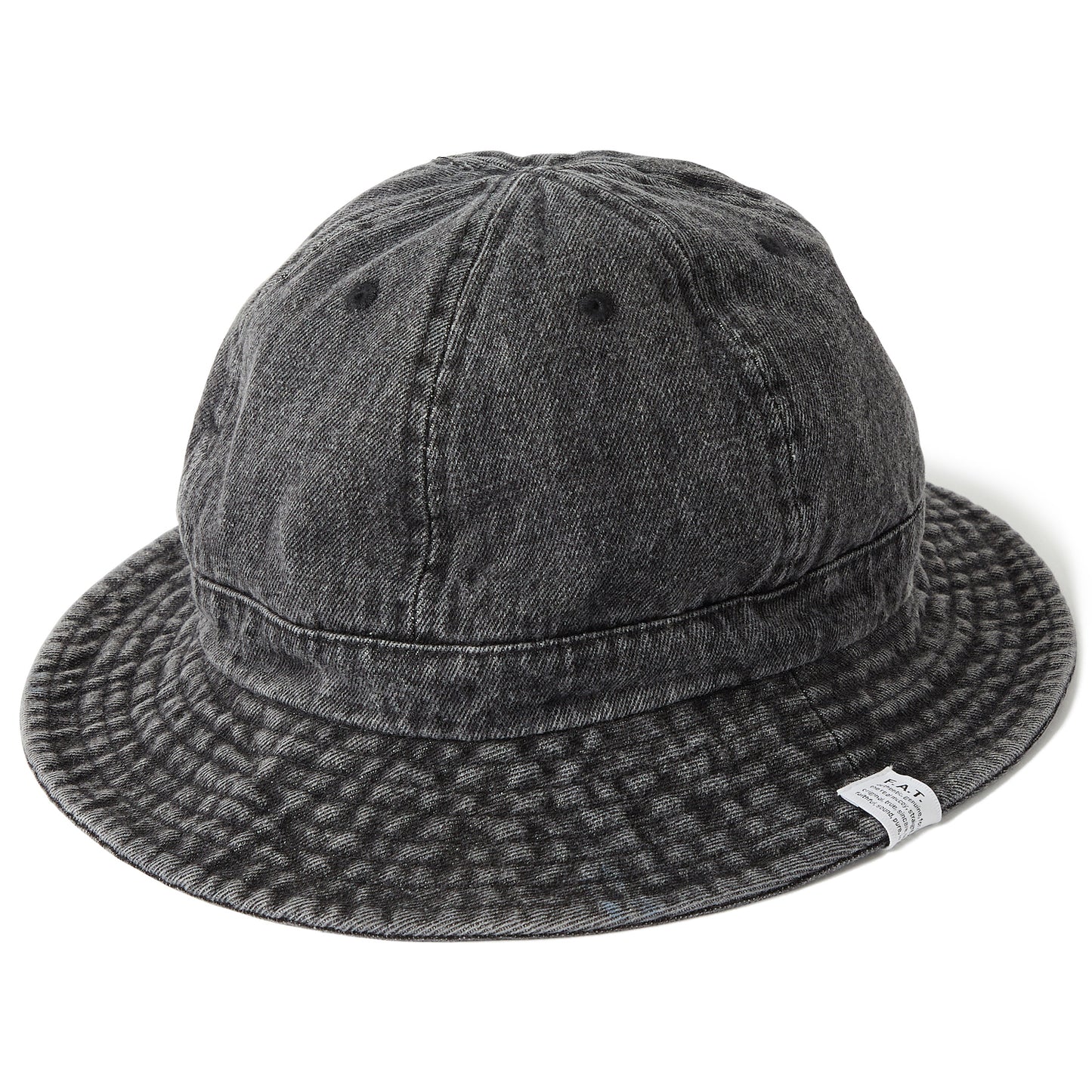 NICOL Military Denim Hat Washed BLU ミリタリー 6パネル デニム ハット 帽子