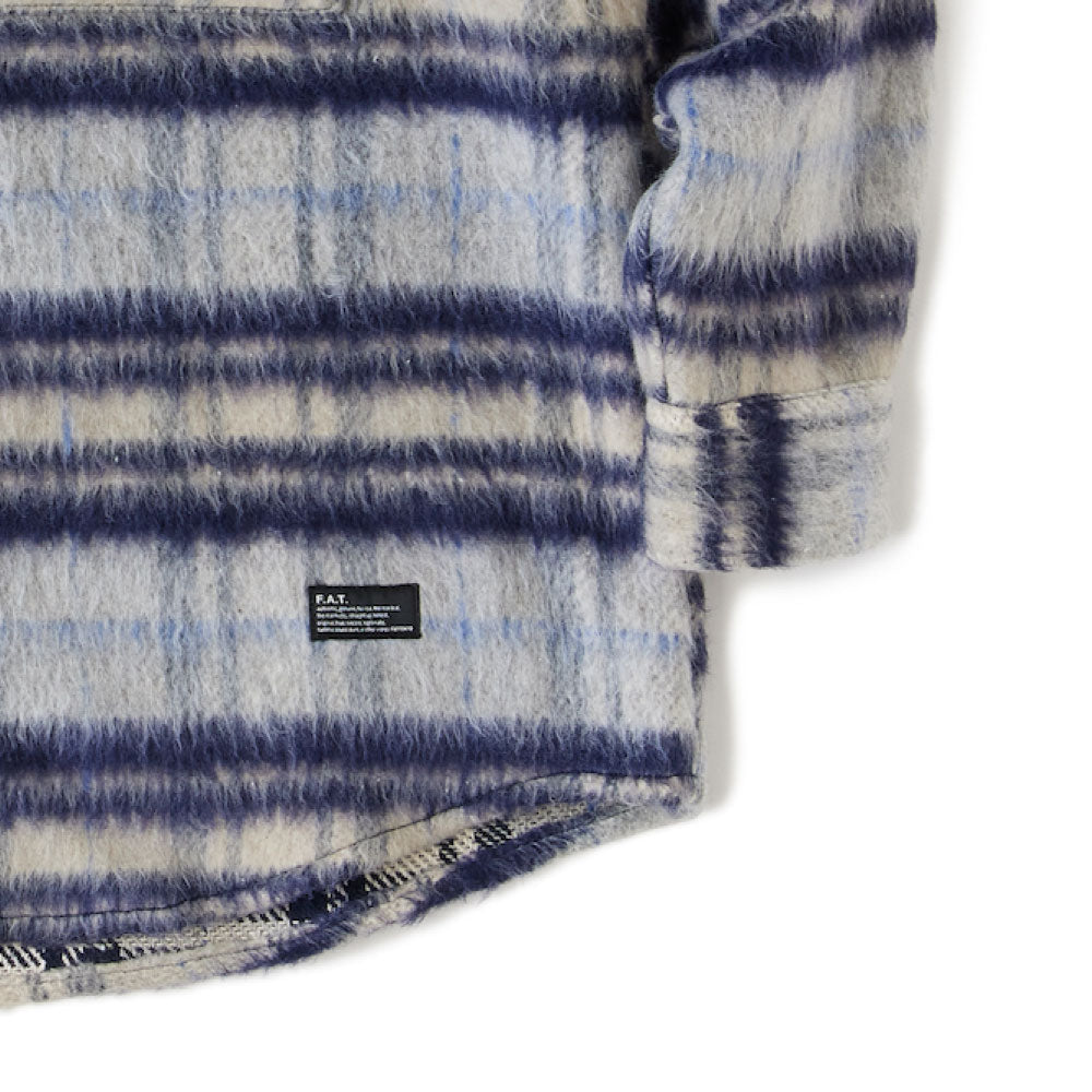 SHAGGYOVER Mohair Shirts Jacket モヘア チェック シャツジャケット
