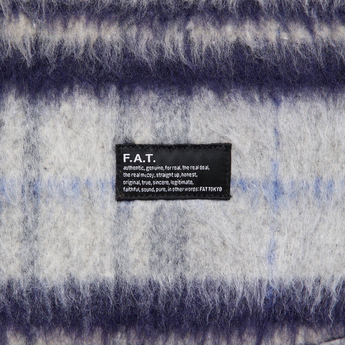SHAGGYOVER Mohair Shirts Jacket モヘア チェック シャツジャケット
