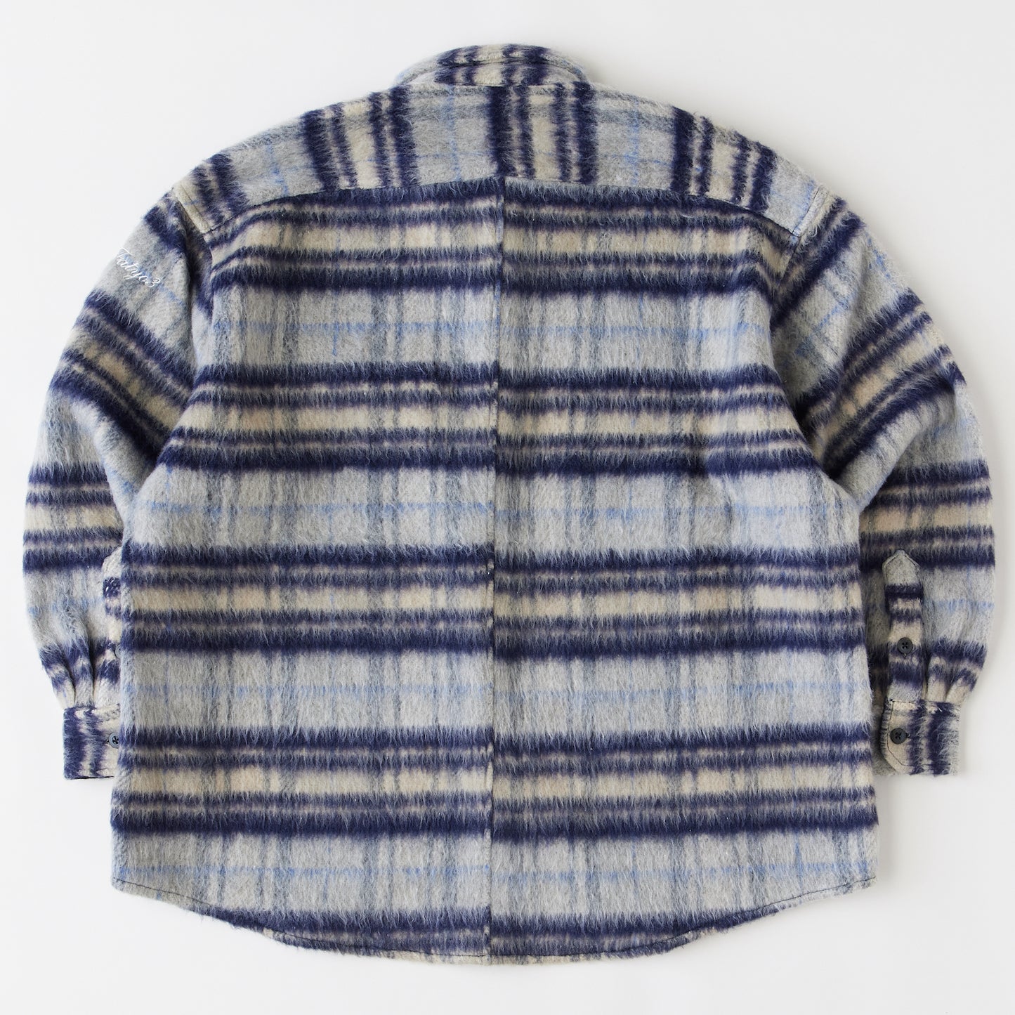 SHAGGYOVER Mohair Shirts Jacket モヘア チェック シャツジャケット