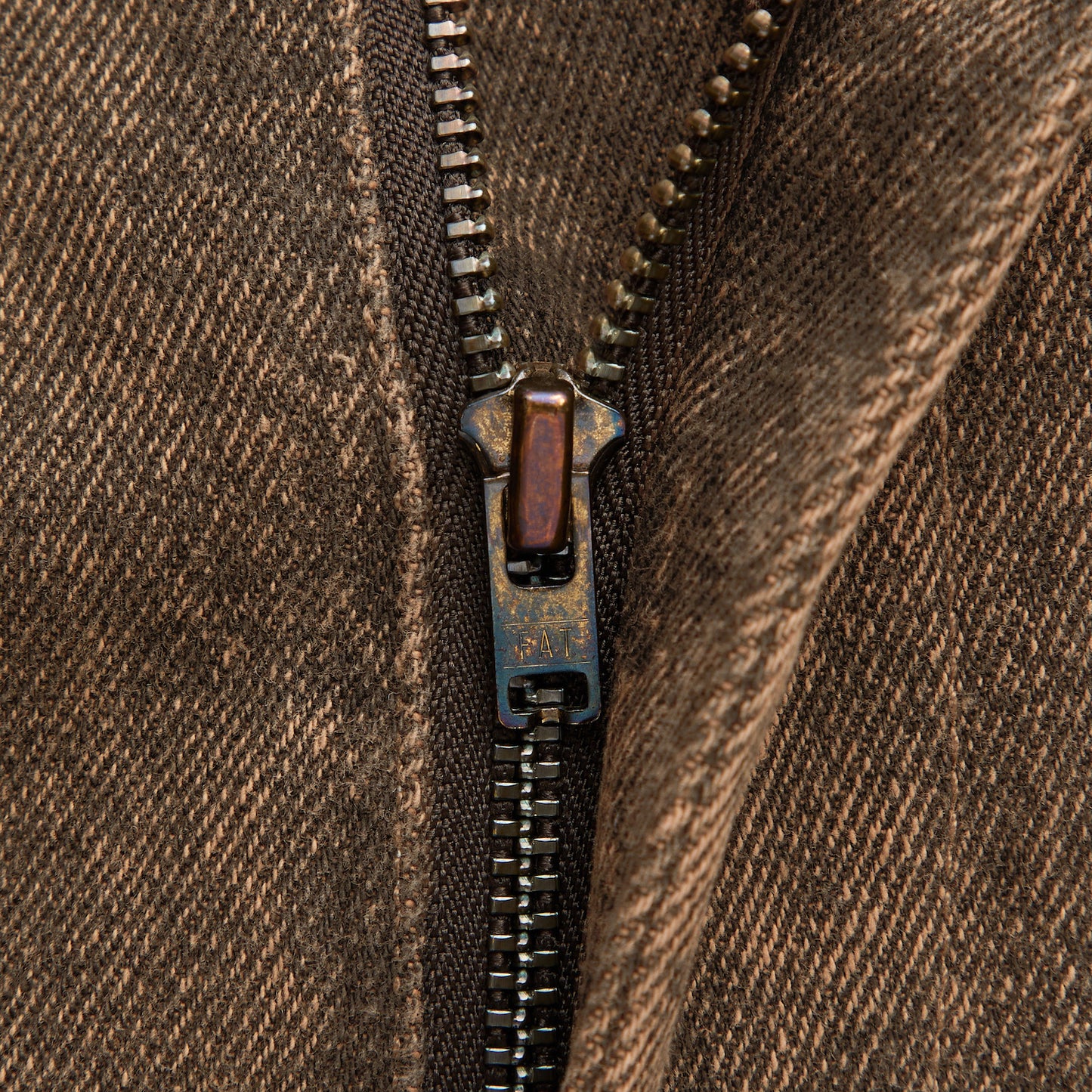 ACIDROUSER Chemical Wash Wide Denim Pants BRN ケミカルウォッシュ デニム ワイド パンツ (コピー)