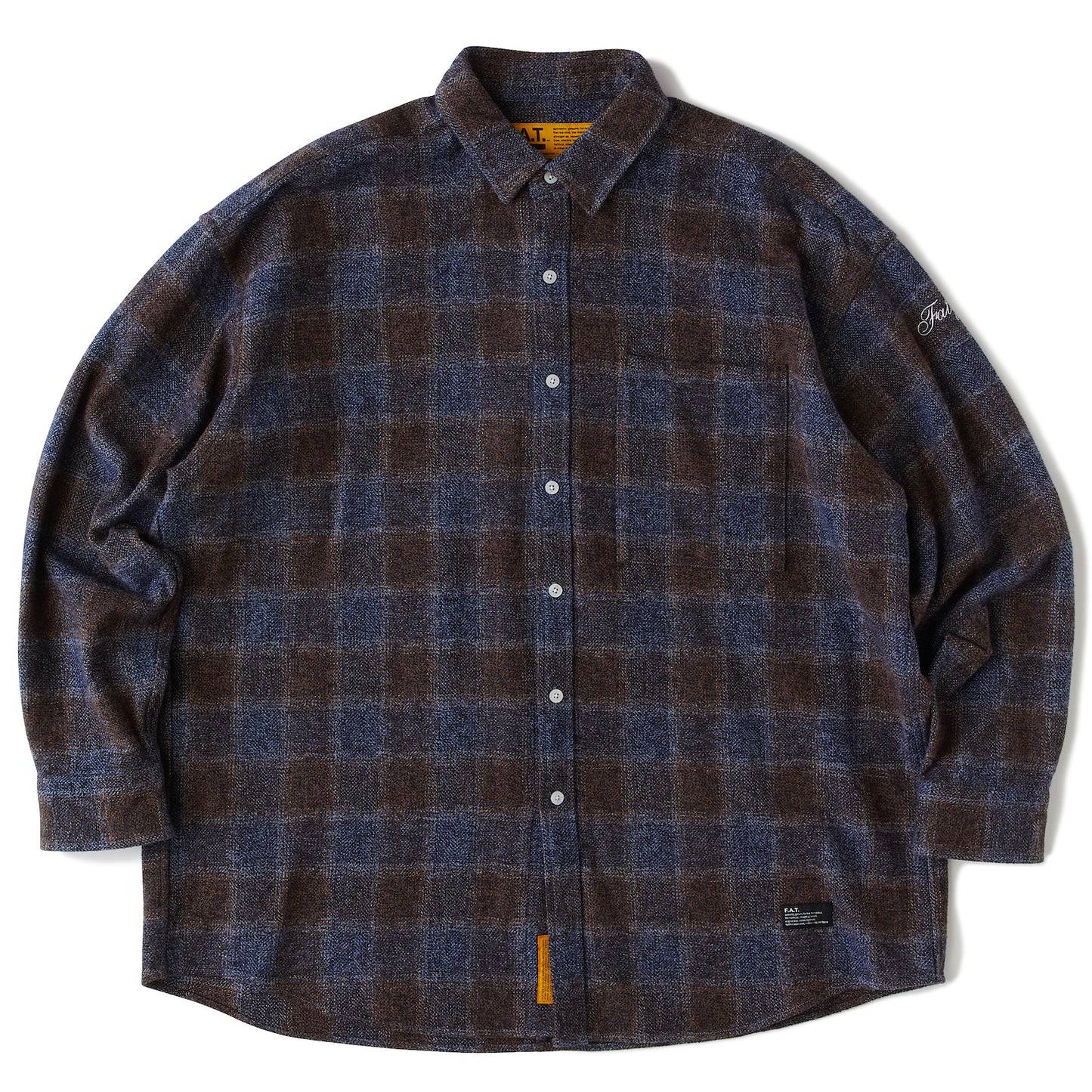 GIGAHEATHER Tartan Flannel Check Shirts BLU タータン チェック ネルシャツ チェック シャツ