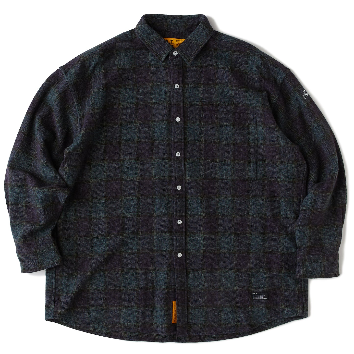 GIGAHEATHER Tartan Flannel Check Shirts BLU タータン チェック ネルシャツ チェック シャツ