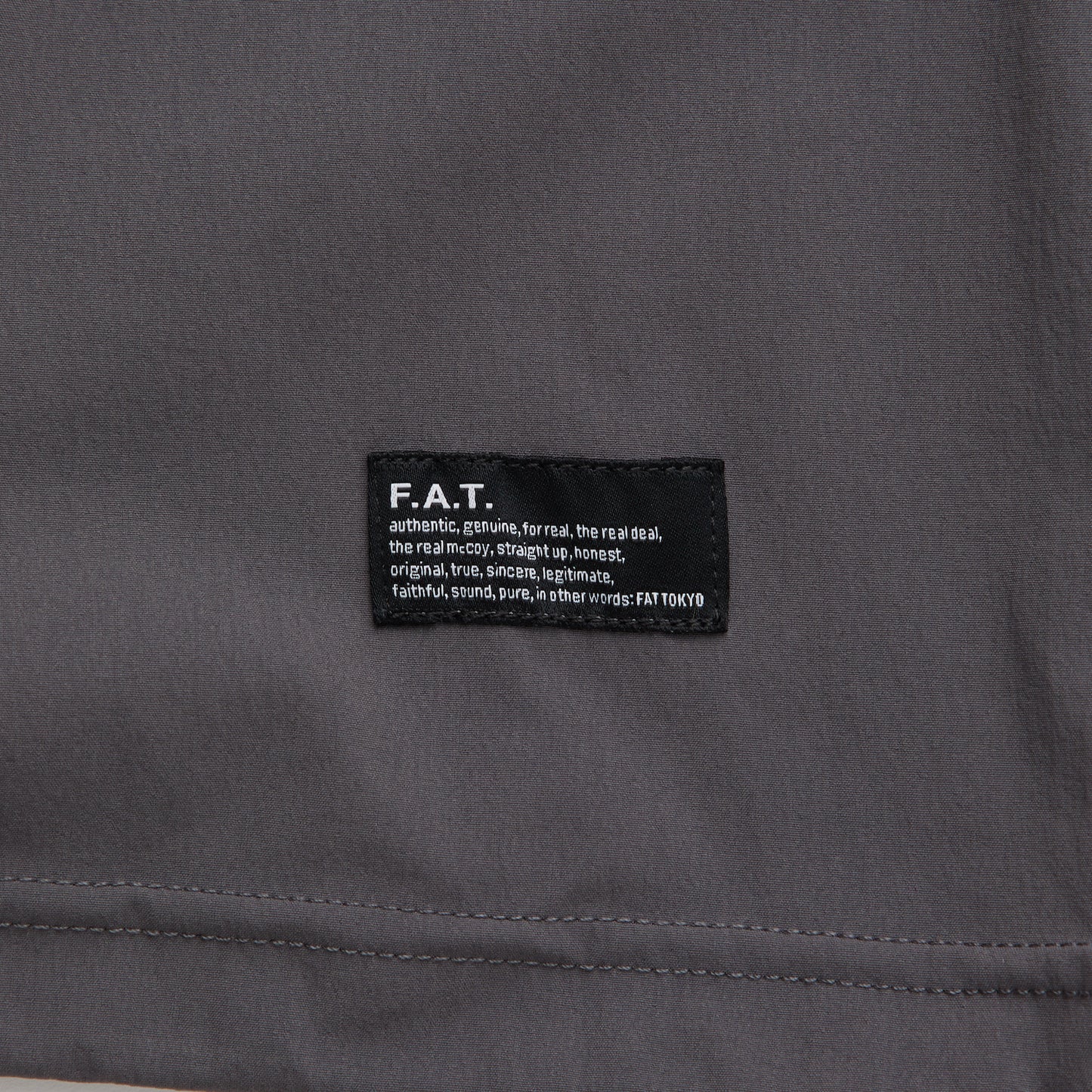 GRANDEX Nylon S/S Shirts CHL ナイロン カットソー 半袖 シャツ ドローコード