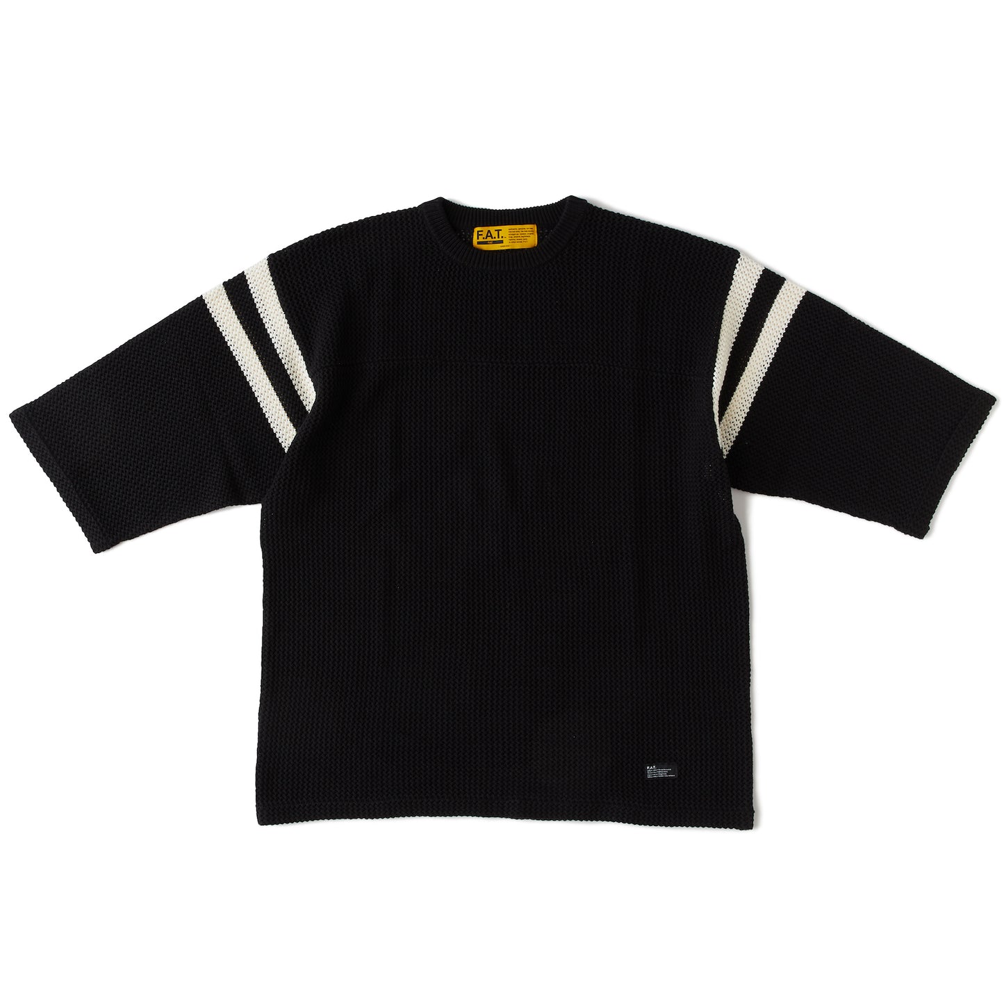 MESHBOWL Mesh Knit S/S Shirts Yellow クロシェット ニット メッシュ フットボール 半袖 Tシャツ (コピー)