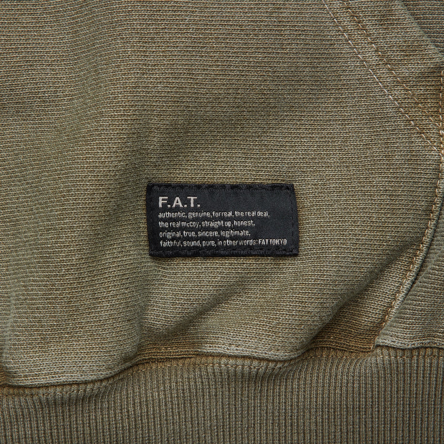 U.P.Half US Cotton Half Zip Sweat OLV ヘビーウェイト ピグメント ハーフジップ スウェット シャツ