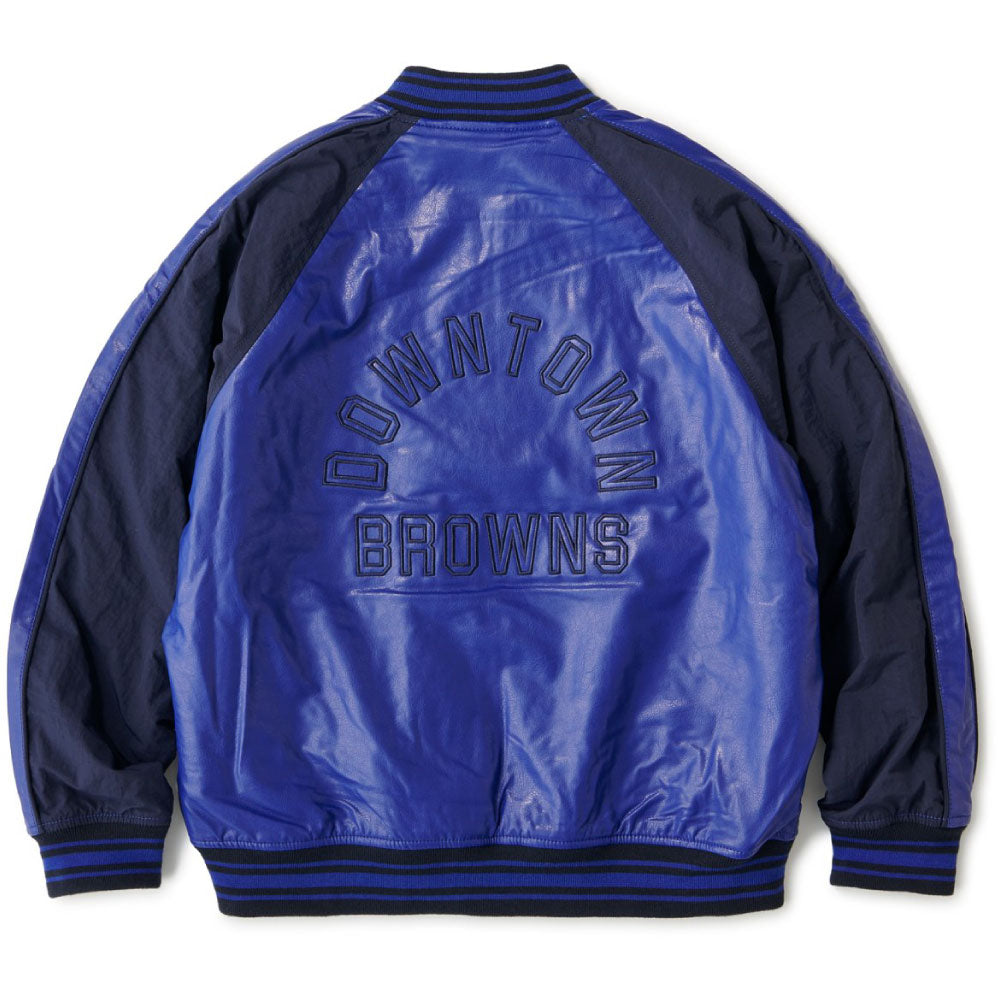 Downtown Browns Jacket ダウンタウン ブラウンズ ブルゾン Blue
