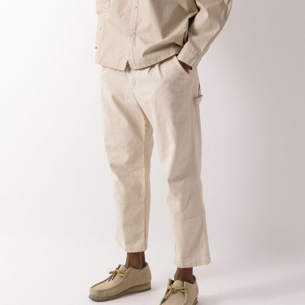 Easy Fit Carpenter Pants Trouser イージー カーペンター パンツ タック パンツ Ivory