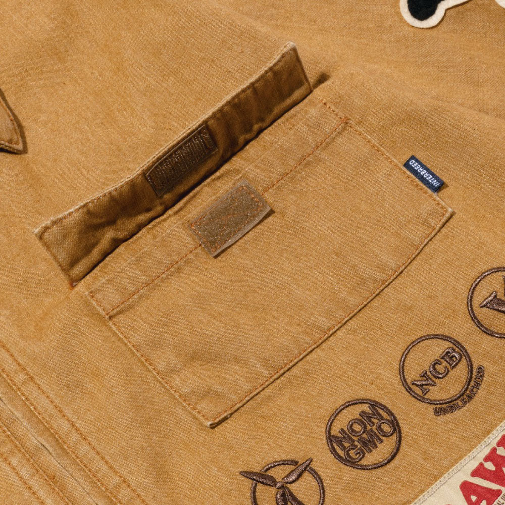 x Raw Managers Jacket ロウ ジャケット Natural Brown
