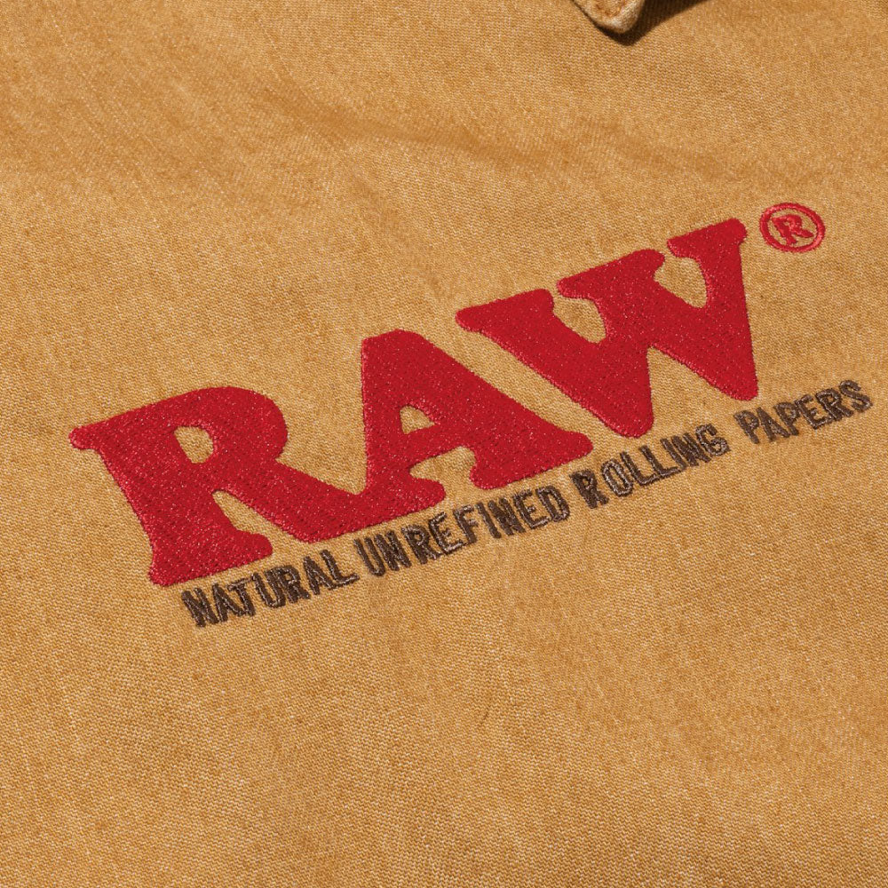 x Raw Managers Jacket ロウ ジャケット Natural Brown