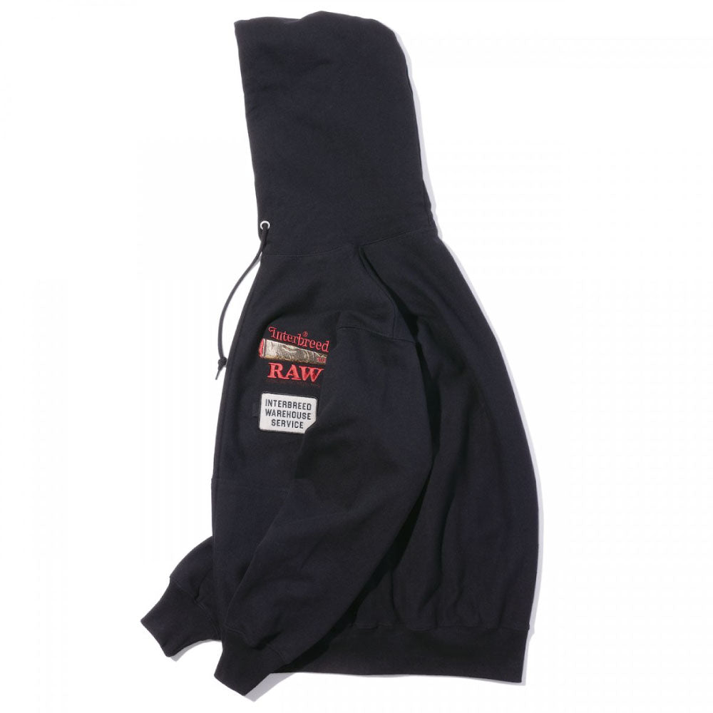 x Raw Warehouse Zip Sweat Hoodie ロウ ジップ スウェット フーディー パーカー