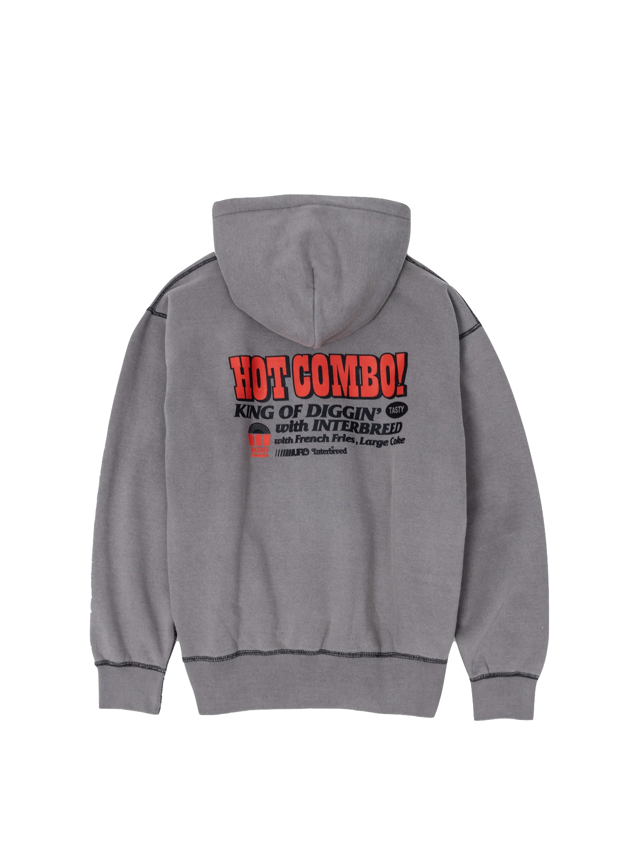 KING OF DIGGIN’ Faded Zip Sweat Hoodie” Washed ジップ スウェットフーディ ヘヴィ 12.4oz DJ MURO