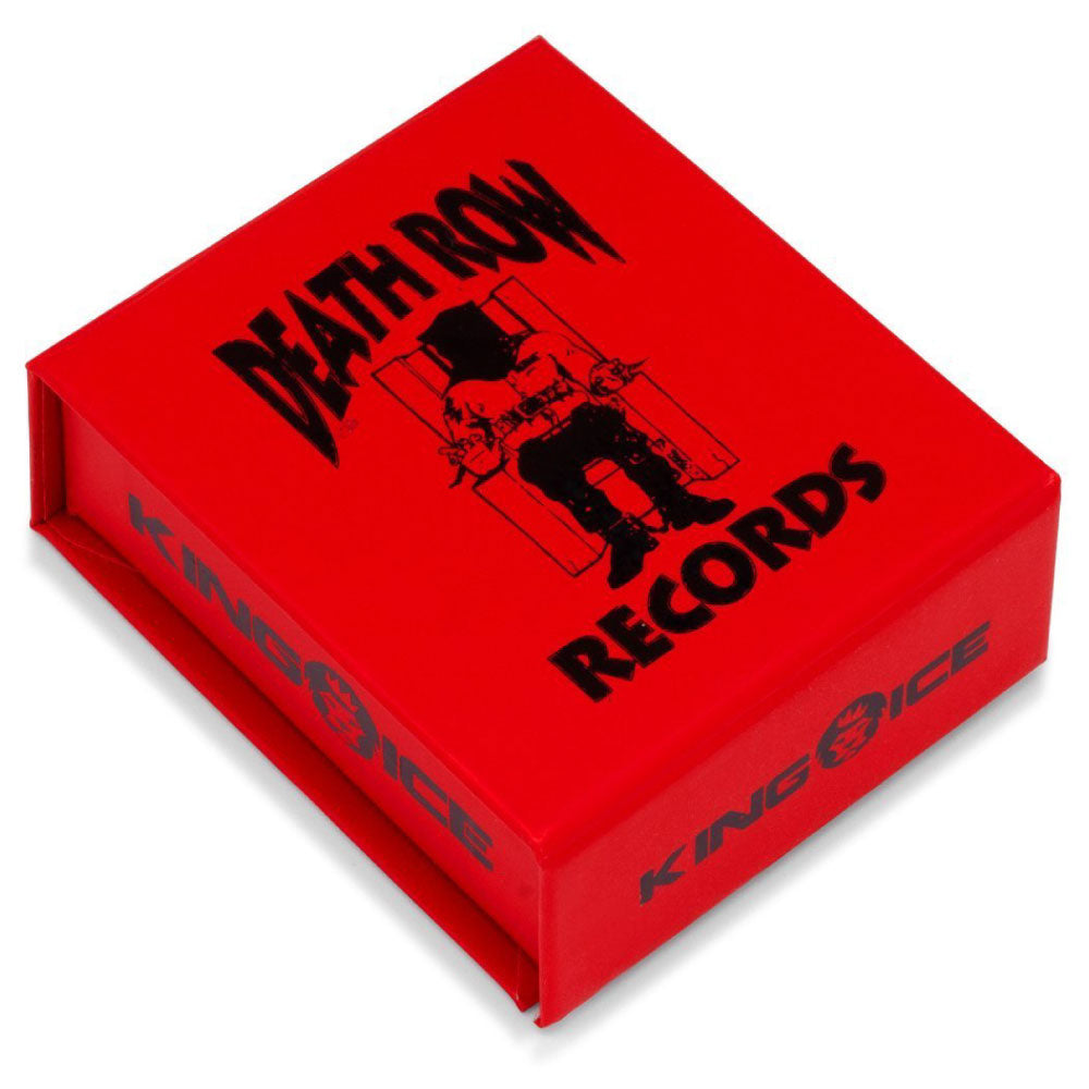 × Death Row Records Classic Logo Necklace Miami Cuban Chain デスロウ チェーン ネックレス