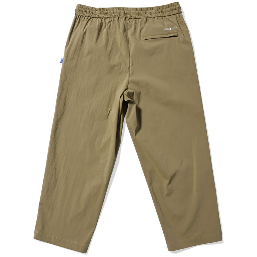 Active Easy Nylon Pants OLV コットン ナイロン 混紡 イージー パンツ