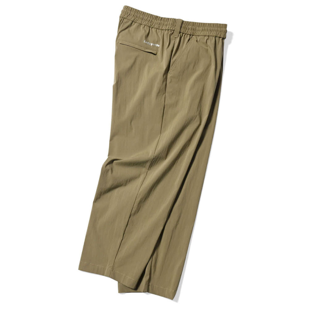 Active Easy Nylon Pants OLV コットン ナイロン 混紡 イージー パンツ