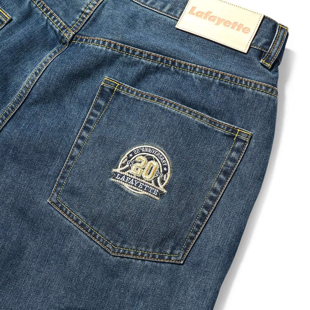 All Over Emblem Denim Pants Baggie Fit バギー フィット デニム パンツ