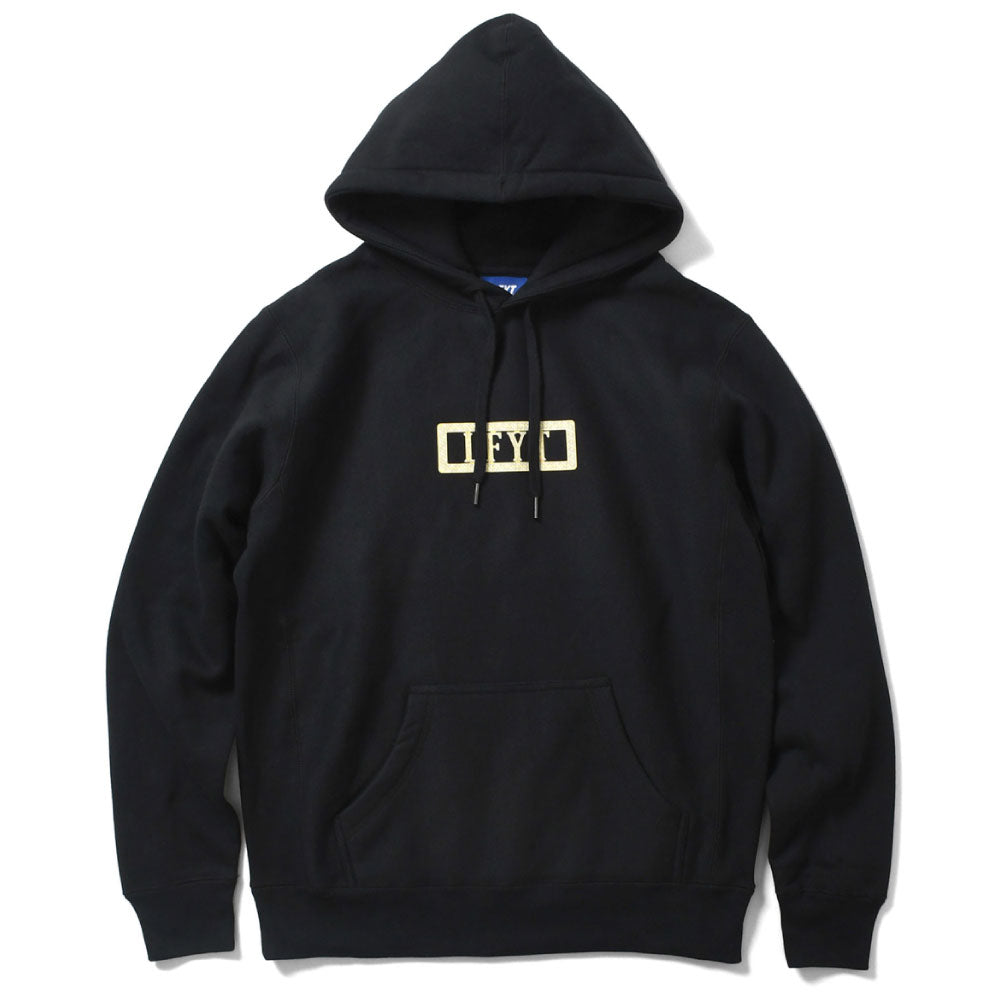 Bling Buckle Hooded Sweatshirt プルオーバー スウェット パーカー Black