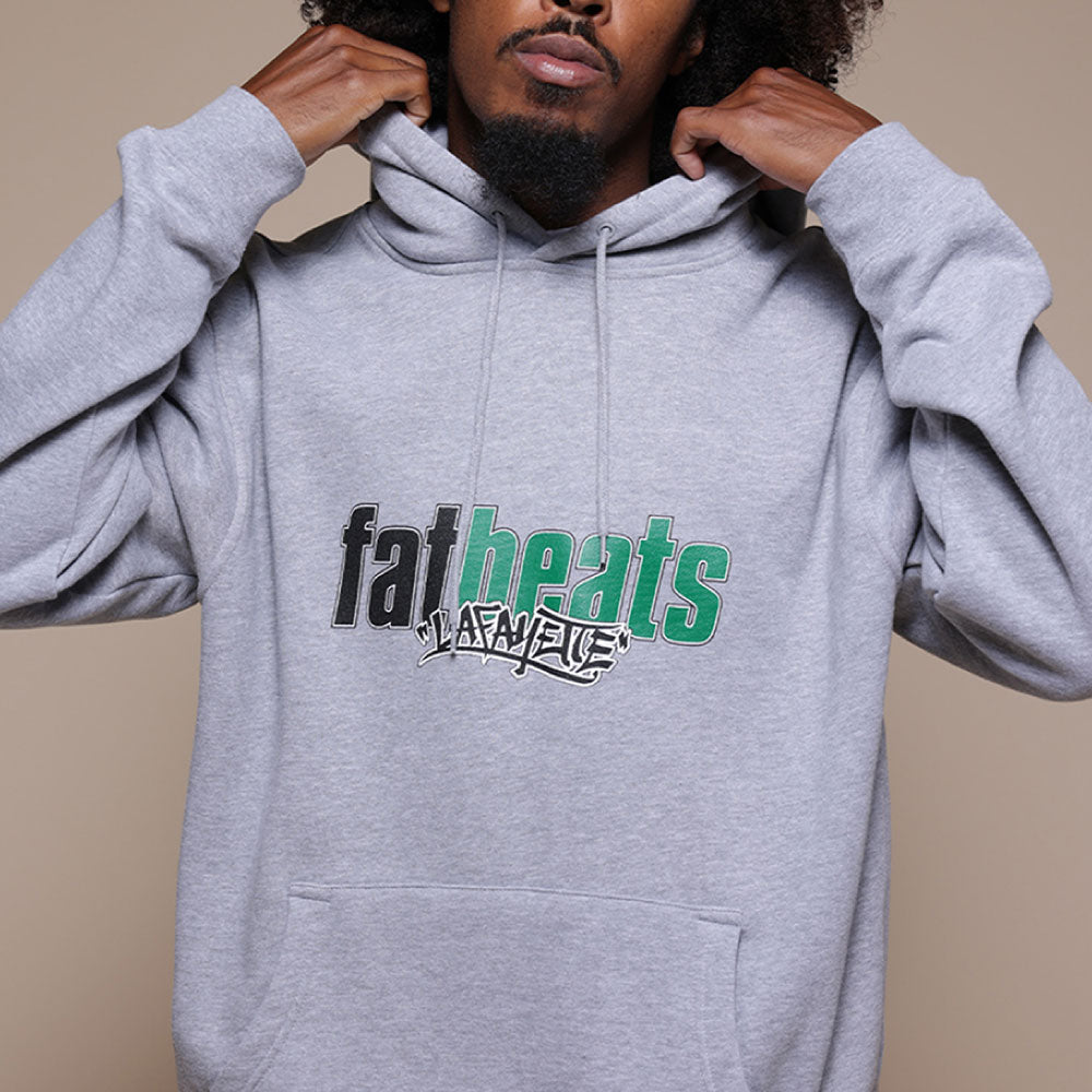 × Fatbeats Pullover Sweat Hoodie GRY ファットビーツ プルオーバー スウェット パーカー