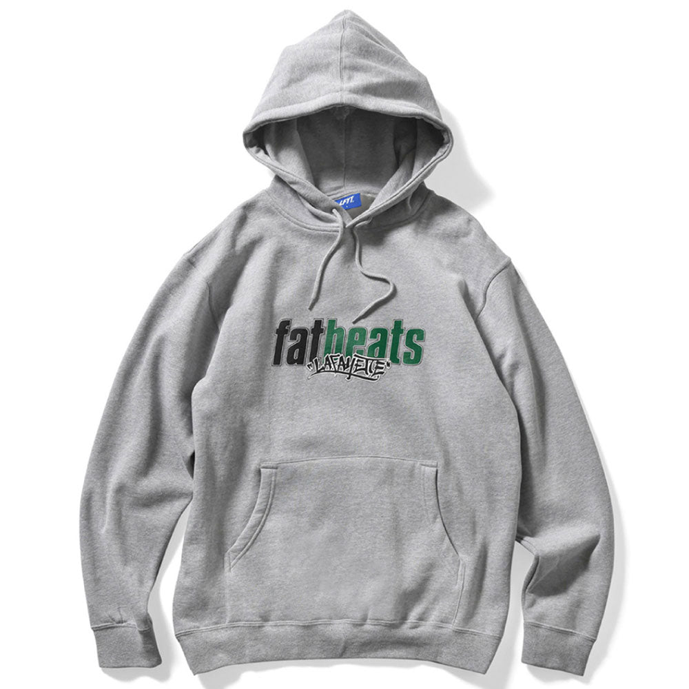 × Fatbeats Pullover Sweat Hoodie GRY ファットビーツ プルオーバー スウェット パーカー