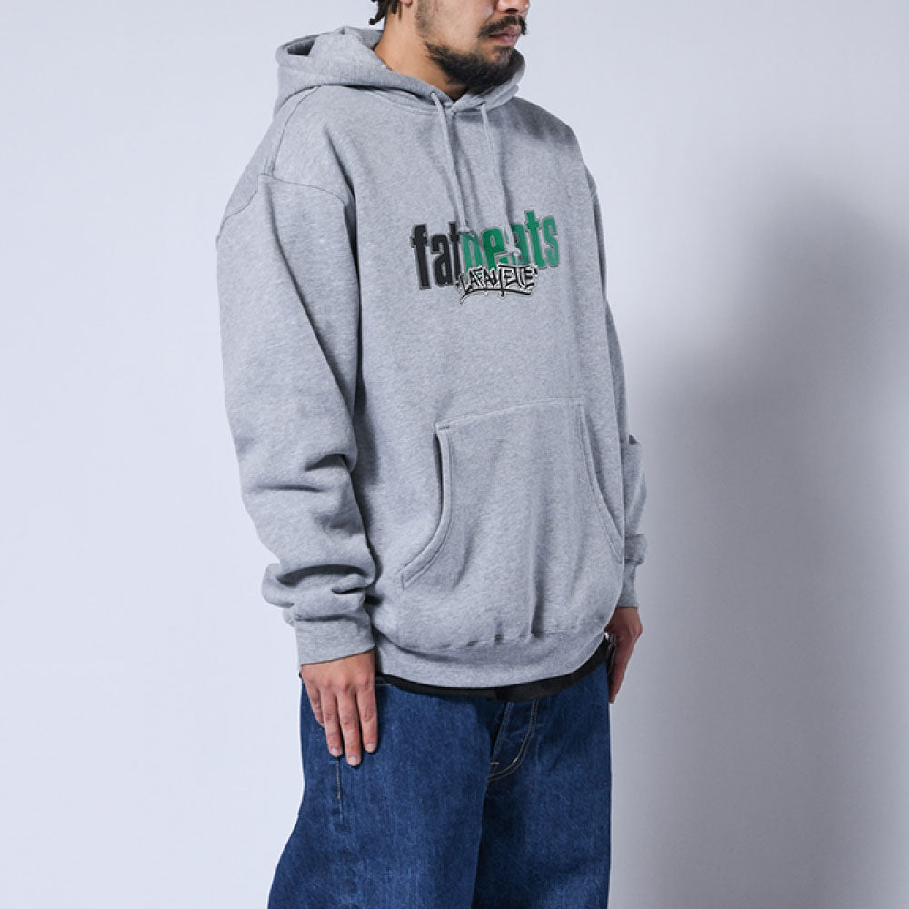 × Fatbeats Pullover Sweat Hoodie GRY ファットビーツ プルオーバー スウェット パーカー