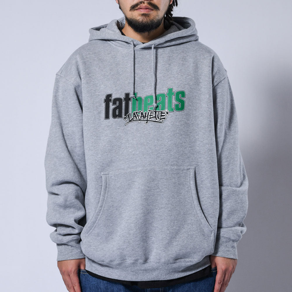 × Fatbeats Pullover Sweat Hoodie GRY ファットビーツ プルオーバー スウェット パーカー