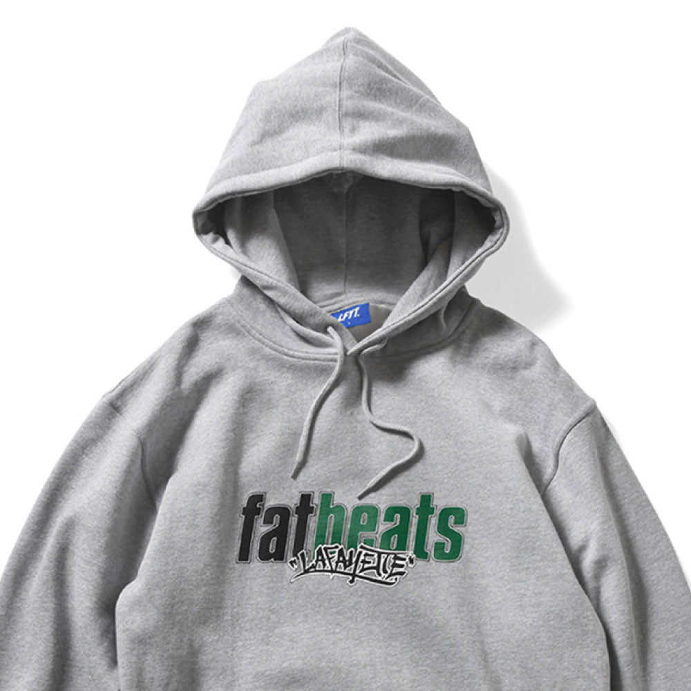 × Fatbeats Pullover Sweat Hoodie GRY ファットビーツ プルオーバー スウェット パーカー