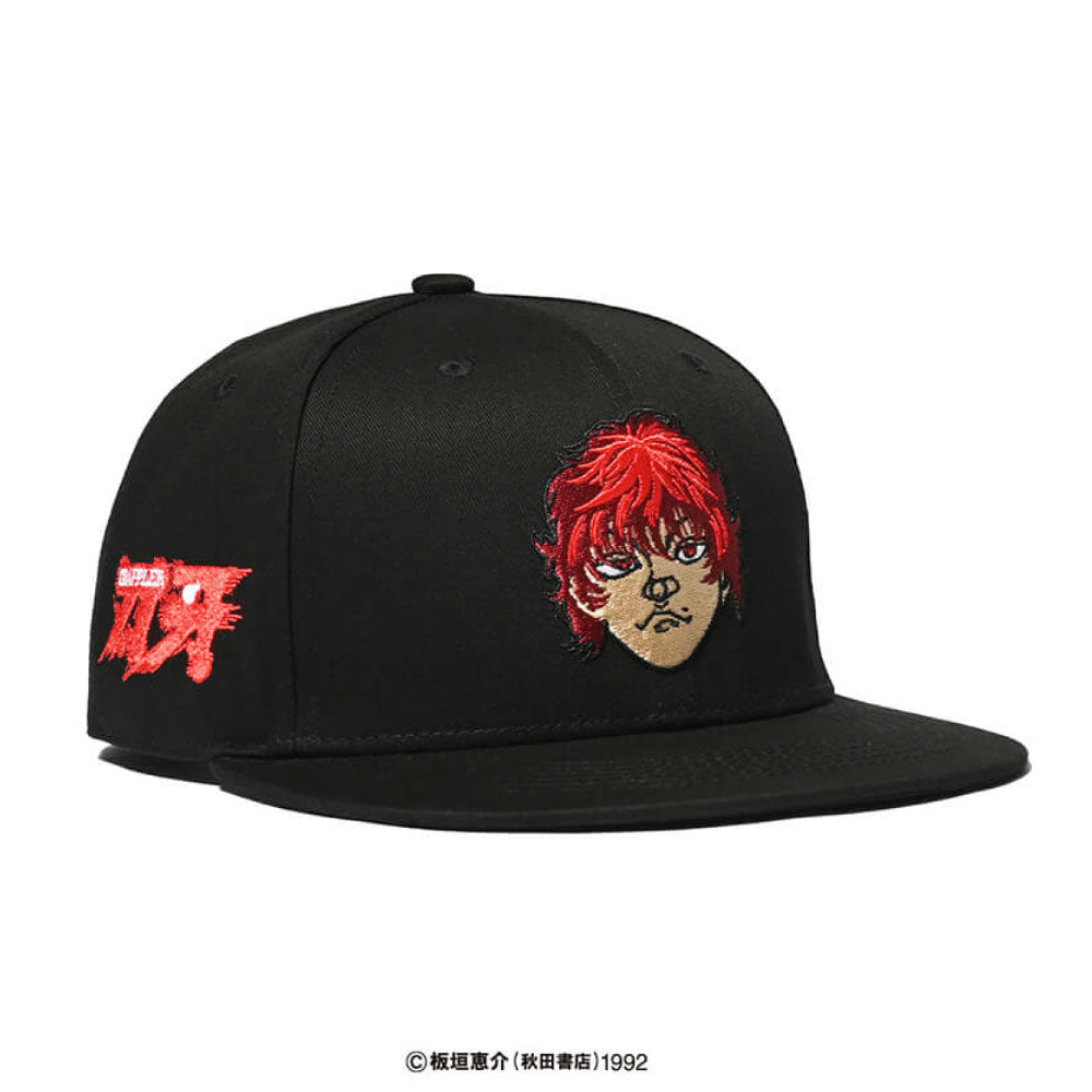 × Grappler Baki "BAKI" Snapback Cap グラップラー刃牙 スナップ バック キャップ 帽子