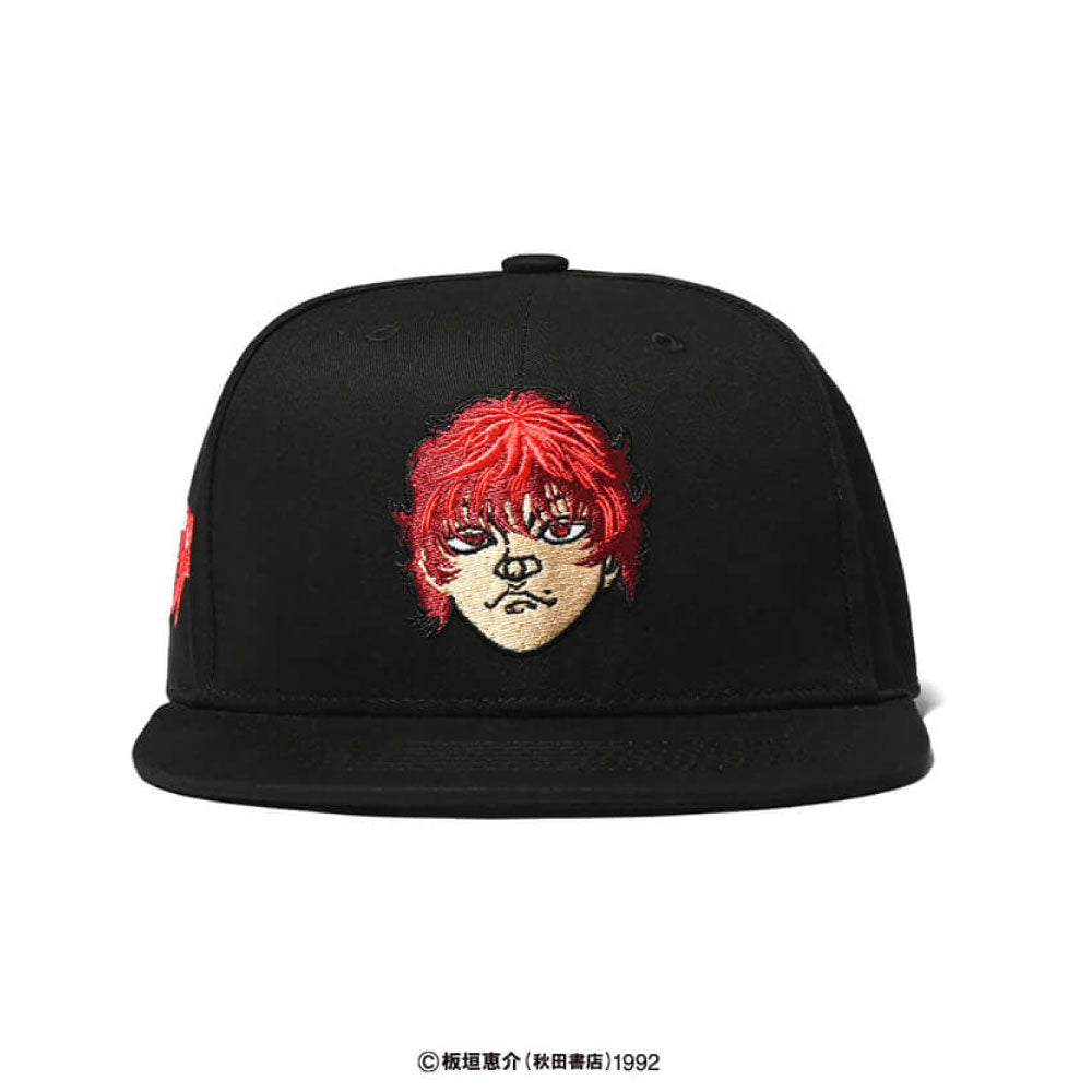 × Grappler Baki "BAKI" Snapback Cap グラップラー刃牙 スナップ バック キャップ 帽子