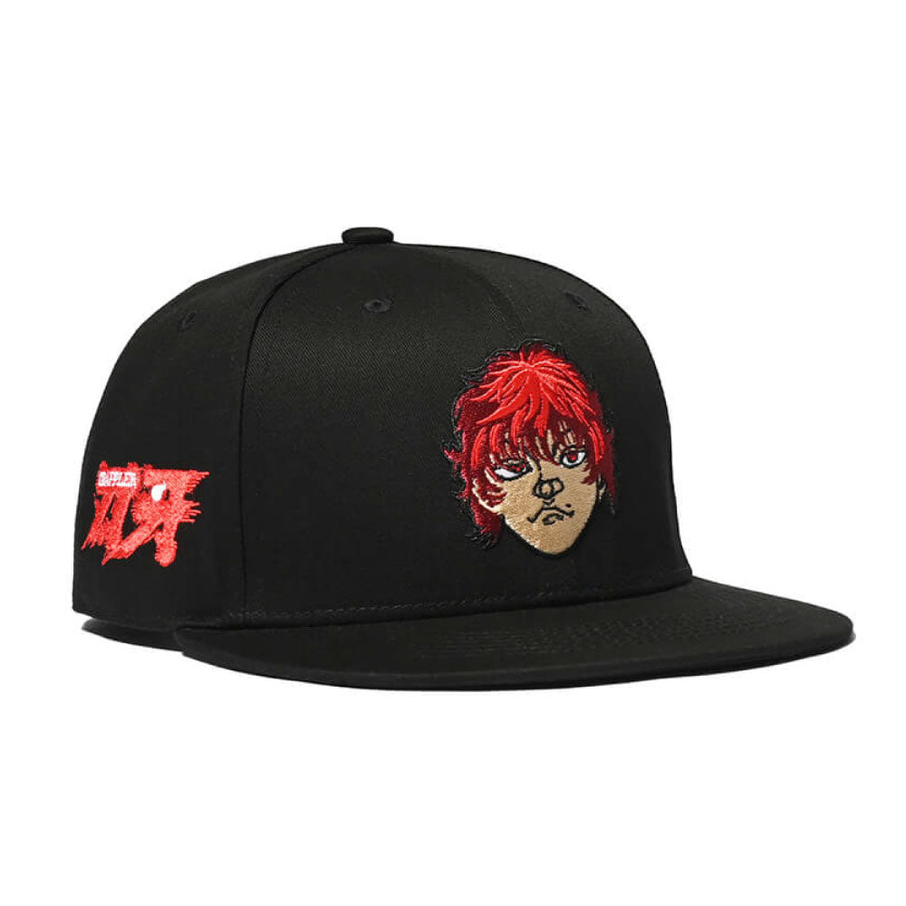 × Grappler Baki "BAKI" Snapback Cap グラップラー刃牙 スナップ バック キャップ 帽子
